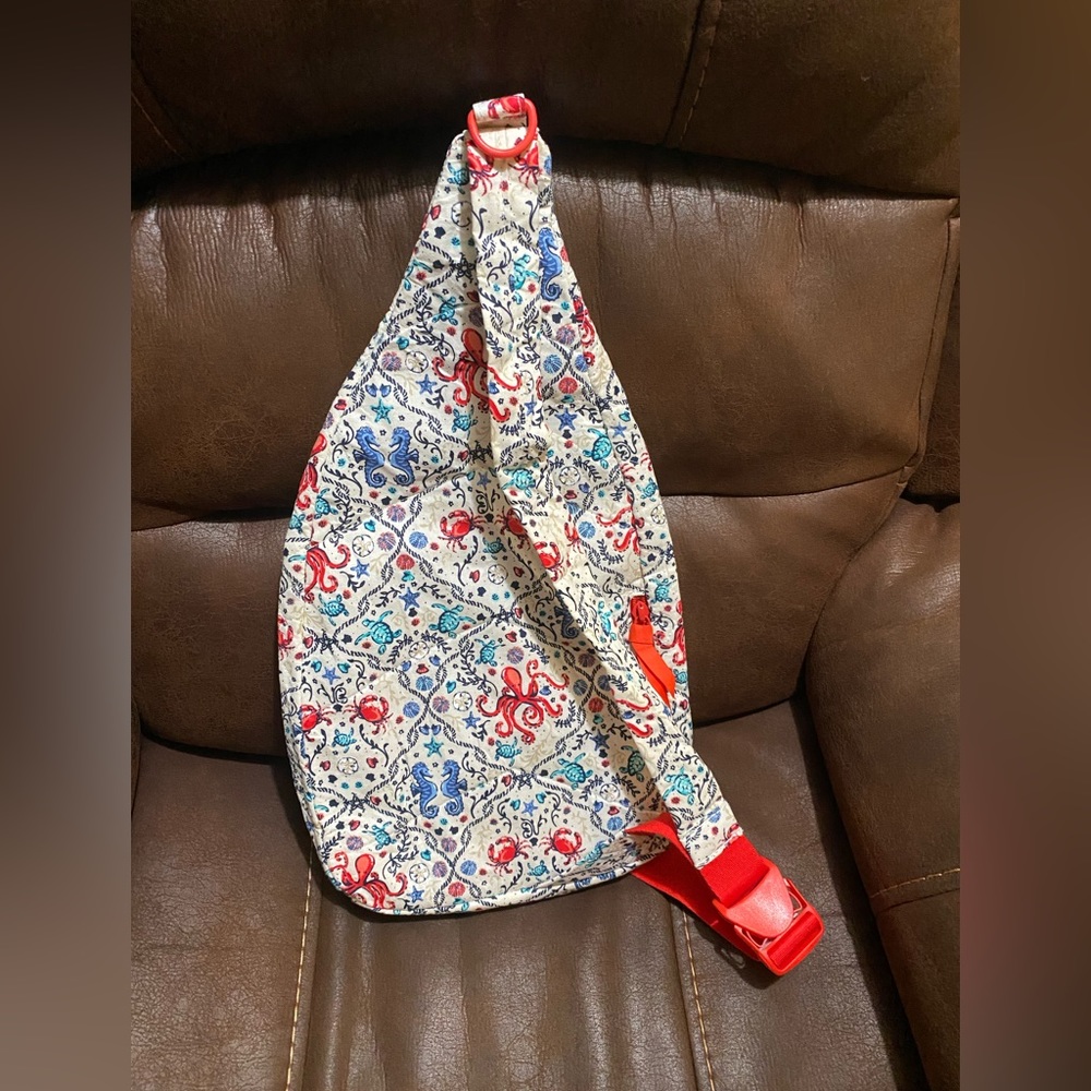 Vera Bradley Sea Life Sling backpack NWOT